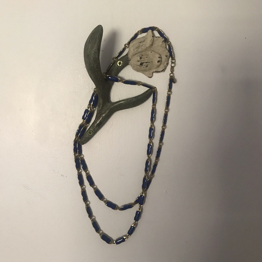 Blue and Gold Necklace